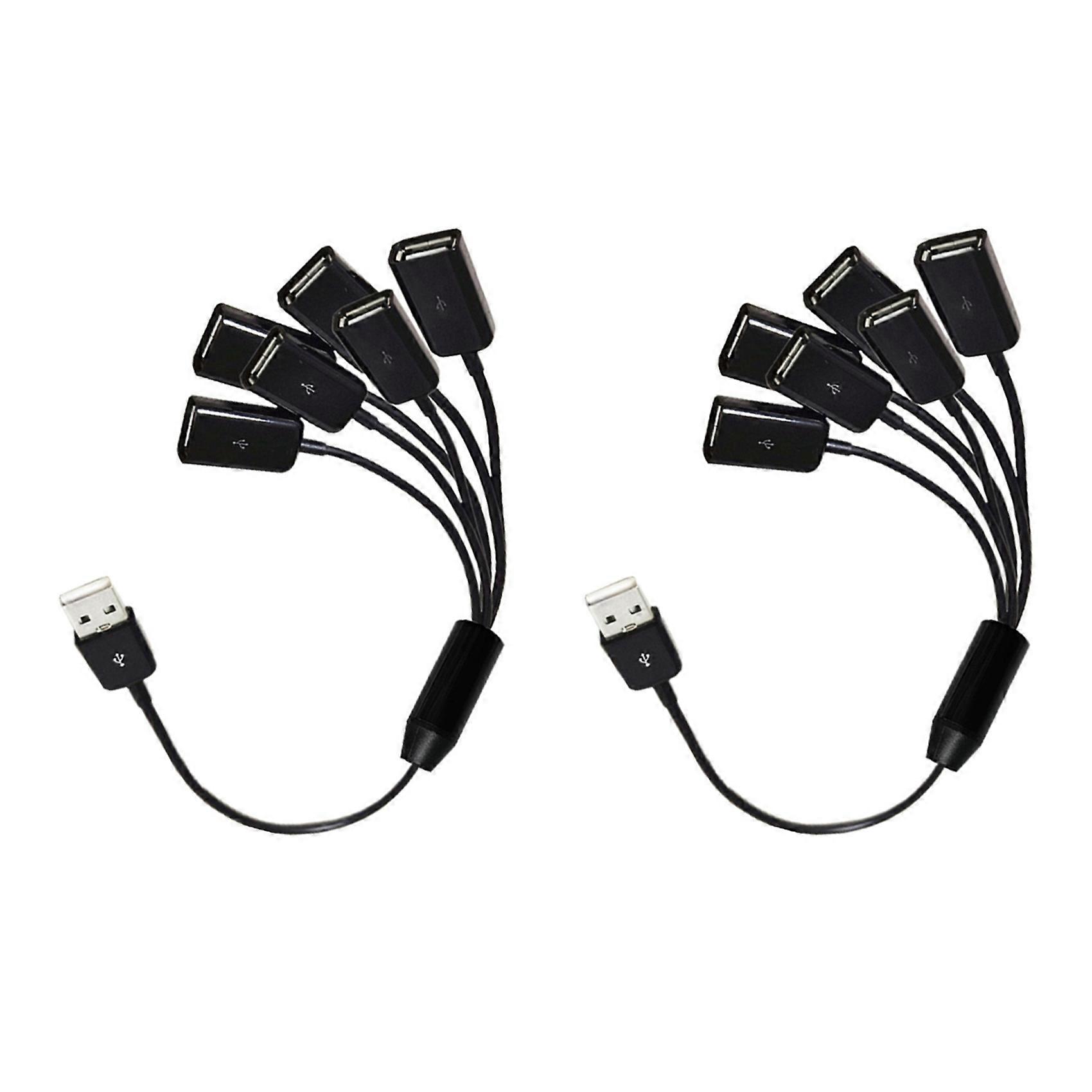 USB Extension Cable 6 in 1 USB Charge Fast 3A Charging Date Cable