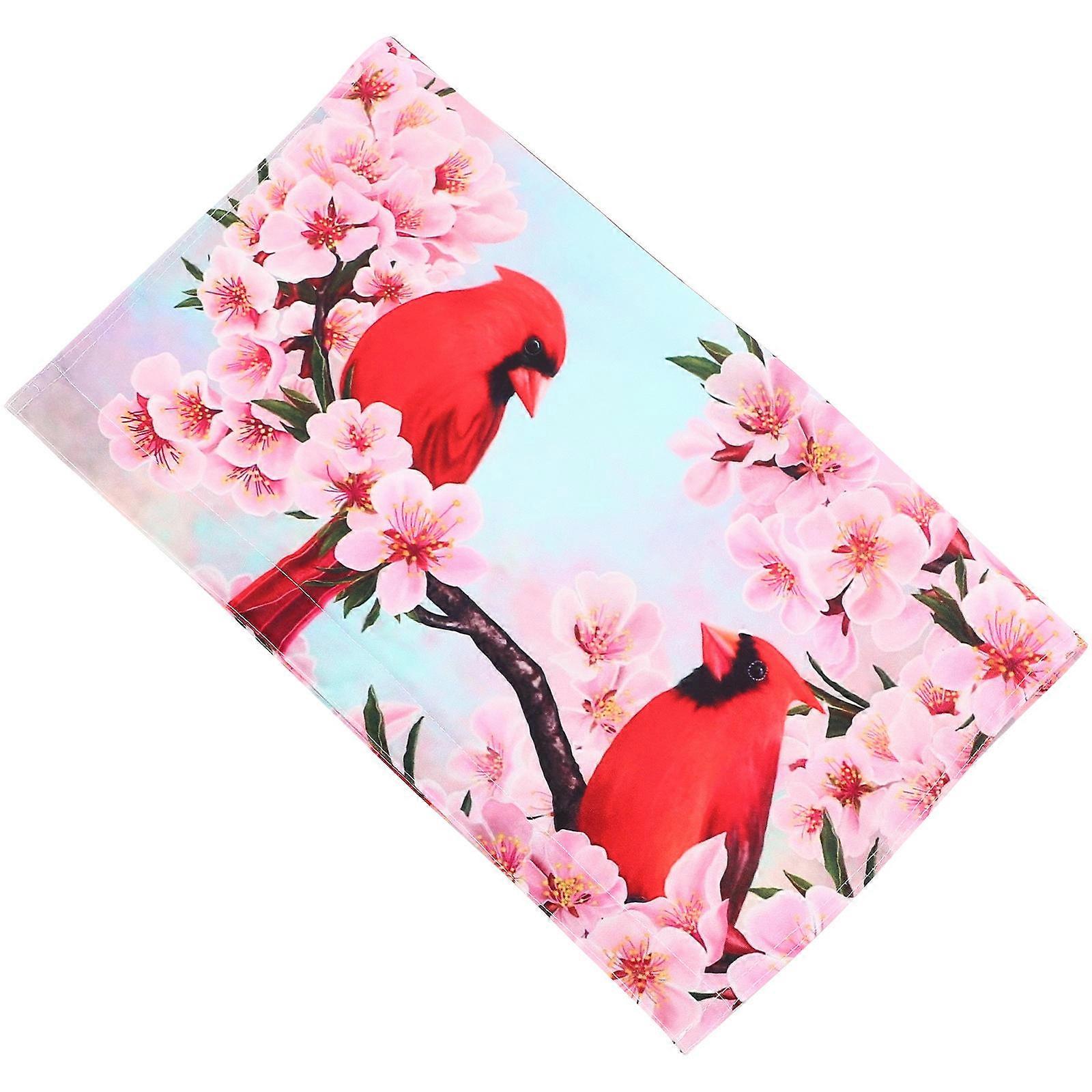 Decorative Mailbox Covers Pink Mailbox Protective Garden Style 57.00X47.00X0.20CM Dustproof 1Pack