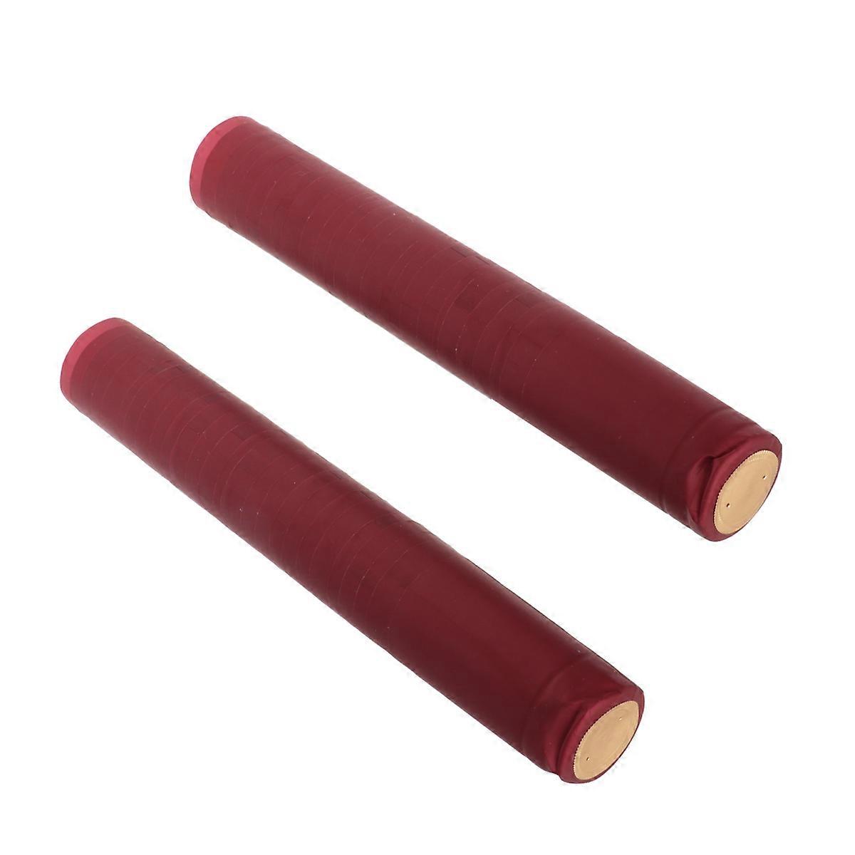 Heat Shrink Capsules Professional Accessories Red Straight Mouth Style Heat Shrink 100Pcs