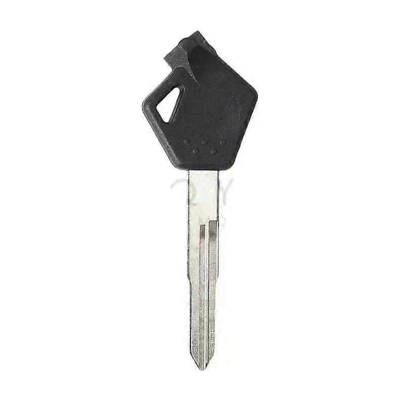 con 3Pcs New Blank Key Motorcycle Replace Uncut Keys For SUZUKI Qingqi UU UY 125 Little Dolphin Motorcycle Key Embryo
