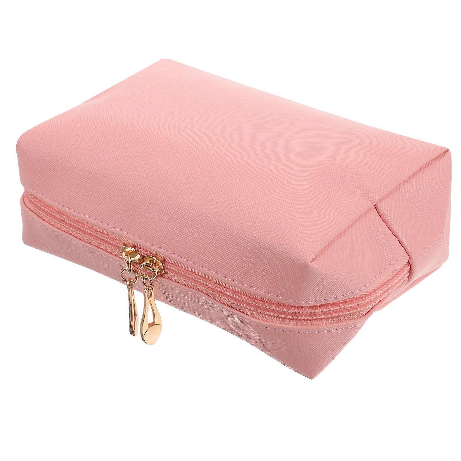 Multi-Compartment Toiletry Cosmetics Bag Portable Storage Bag Travel Small 7.07X4.32X2.75IN Water-resistant 1Set