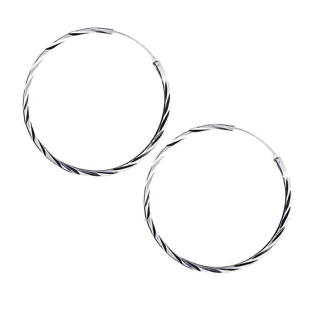 Drop Dangle Earrings Trendy Fashion Round Design Simple Accessory For Outgoing 5 x 5 x 0.5cm 1 Pair