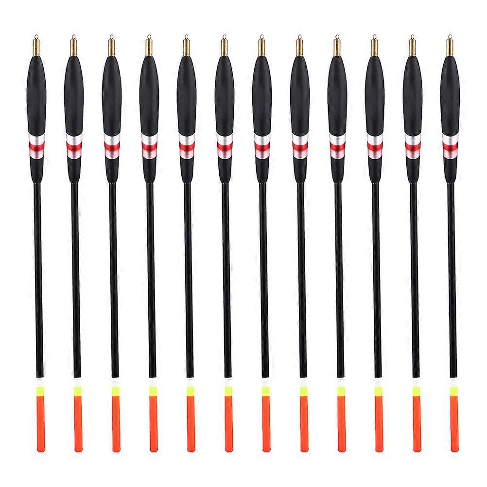 Practical Fishing Float Accessories with Buoyancy for All Fishing Activities 12Pcs