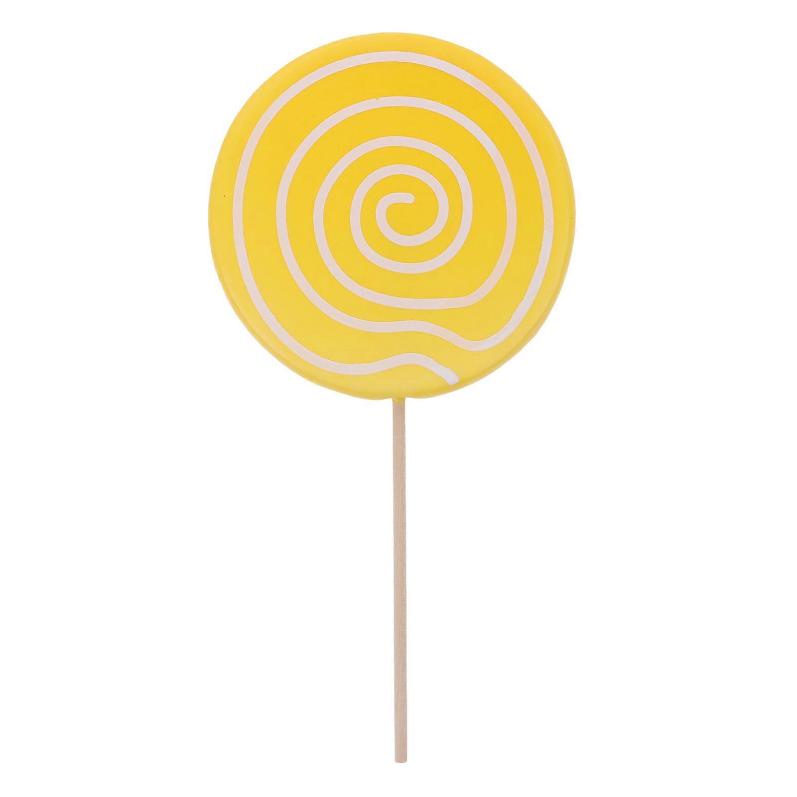 Party Photo Booth Props Lollipop Crafts for School Crafts Resin Material 1Set