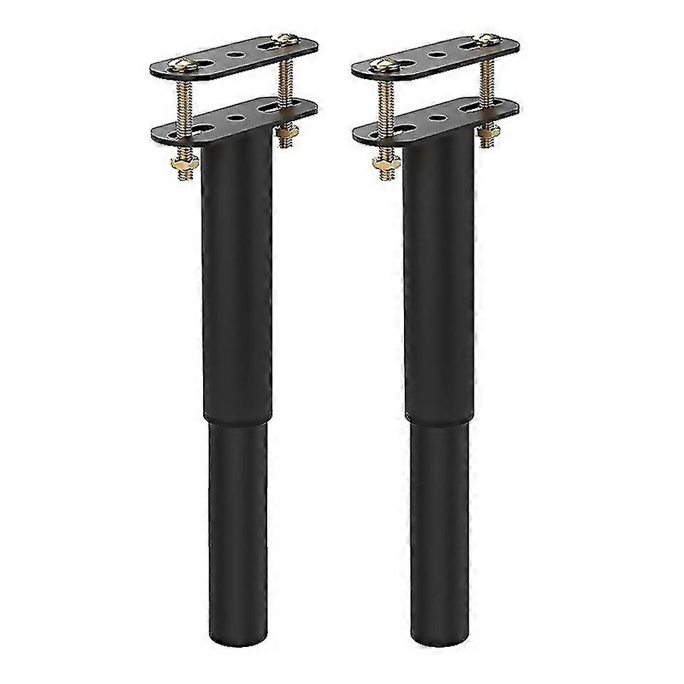 For 2pcs (7-13.5inch) Adjustable Metal Bed Frame Support Legs