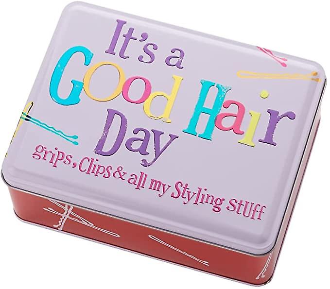 Bright Side Hair Accessories Storage Tin