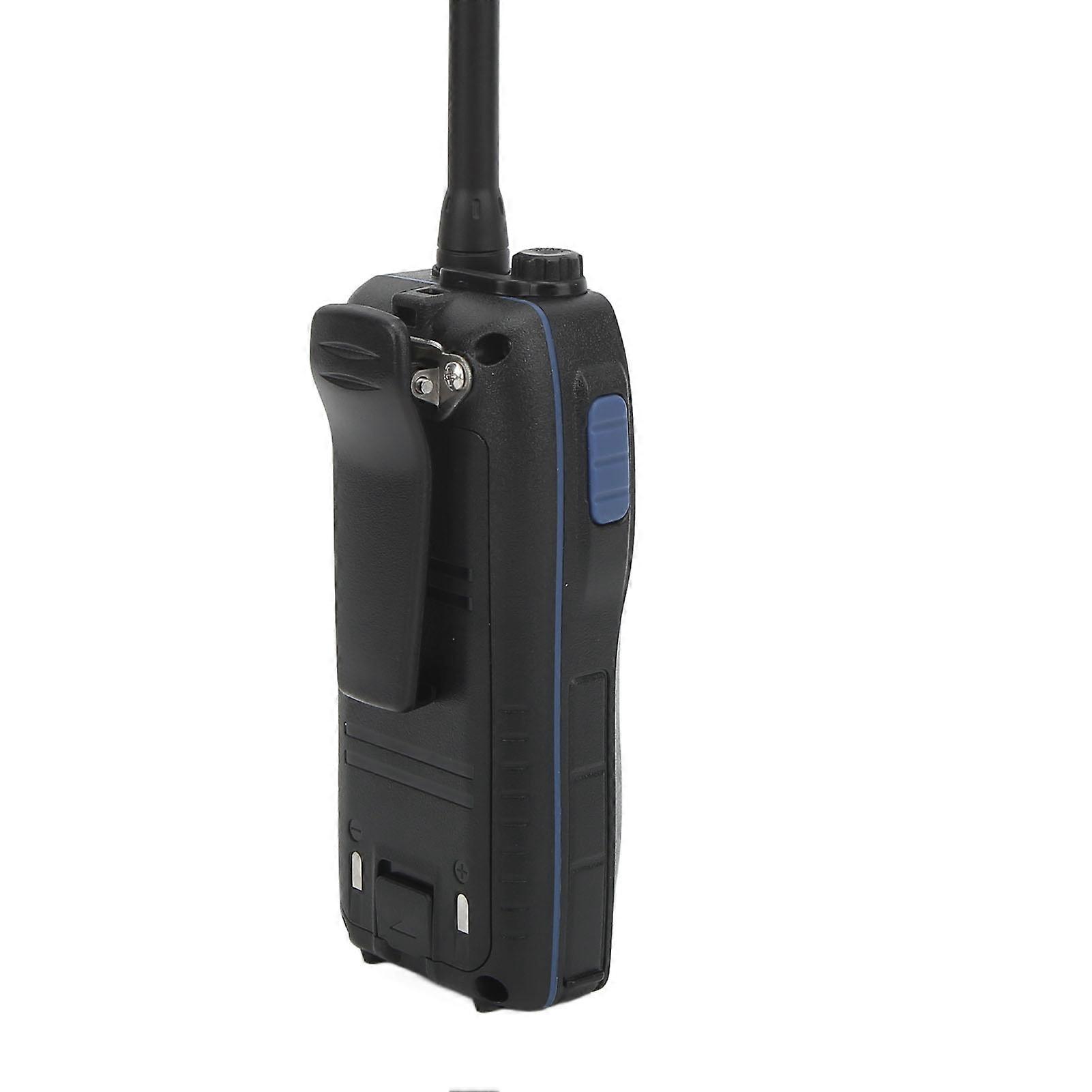 Marine Walkie Talkies 6W 1W AC100‑240V VHF Two Way Radios Floating Handheld Transceiver UK Plug