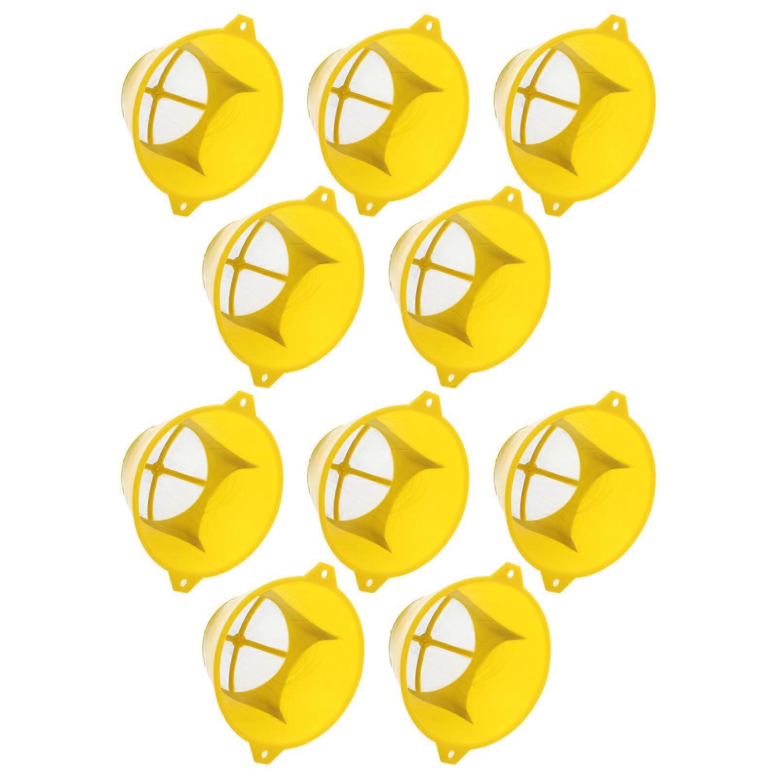 Mesh Strainer Funnel Filter Paint Impurities Automobile Paint 10Pcs