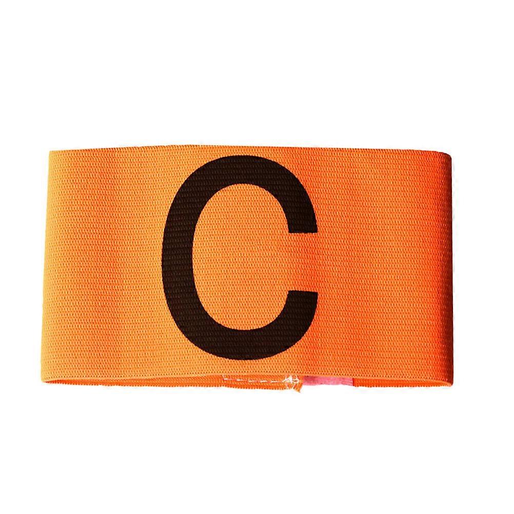 Soccer Team Captain Armband Red Elastic Cuff For Team Sports And Football 1Set