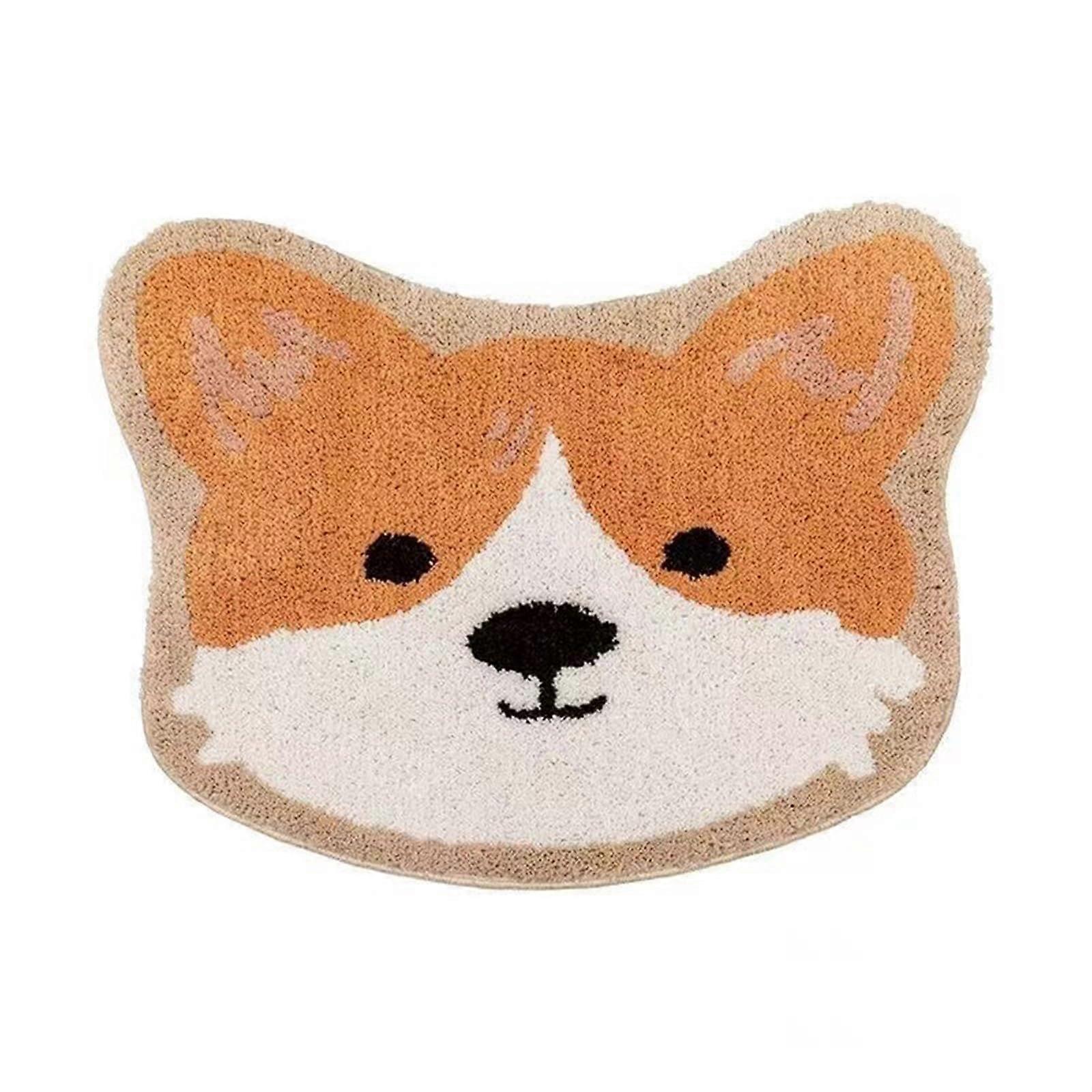 Irregular Shaped Doormat, Washable, NonSlip, Animal Shape, MultiColoured Ref: 4087