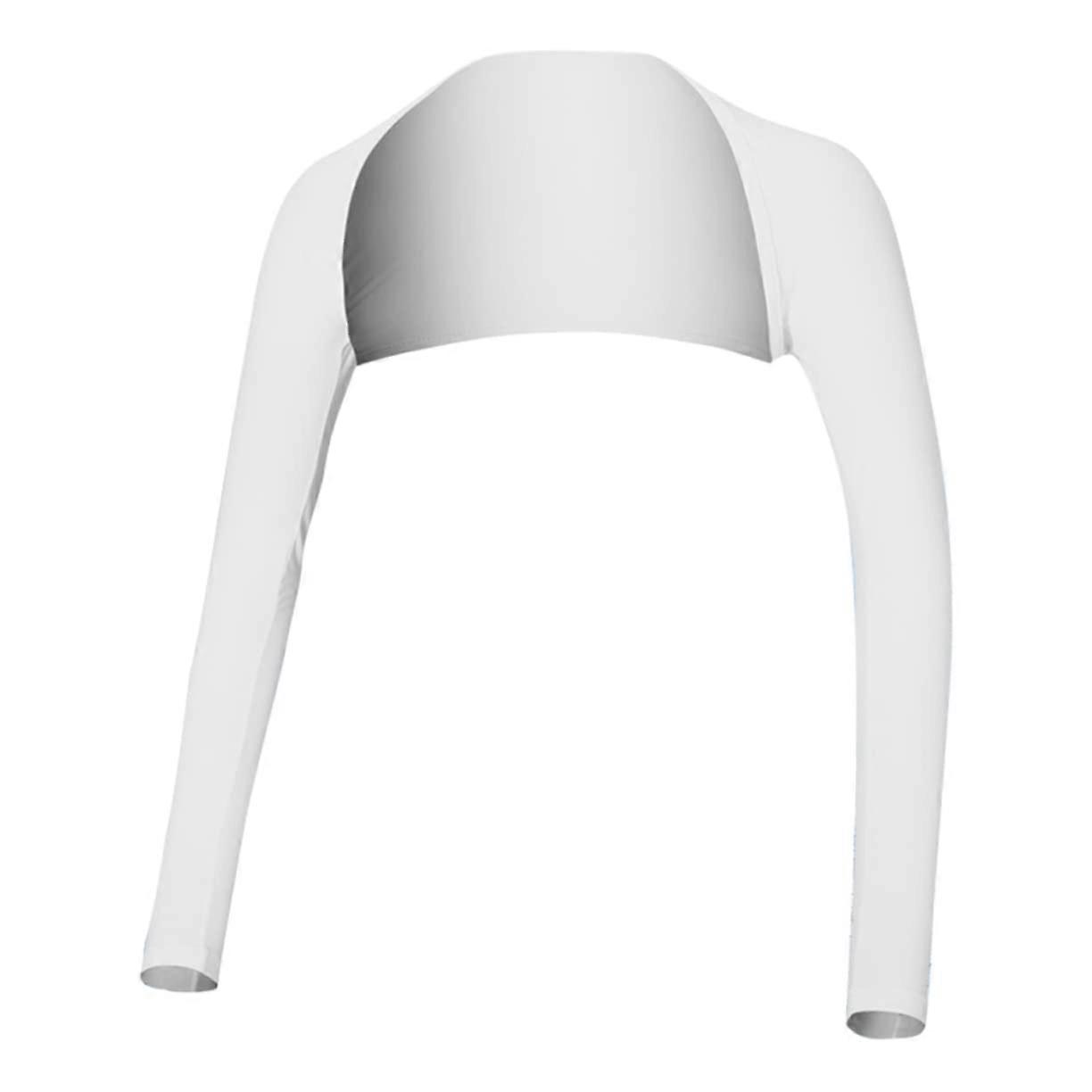 Sleeves Ice Silk NonSlip Arm Covers for Outdoor Activities Breathable UltraThin XL White Effective Sun Protection for Whole Arm