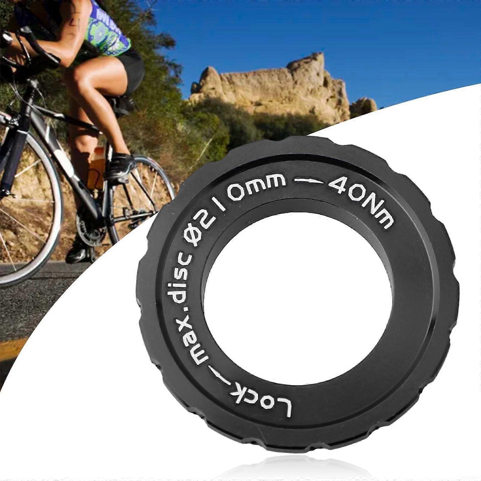 Disc Brake Hub Lock Ring for 9/12/15 mm Axles - Medium Locking Cover, Robust Material, Compatible with Standard Axles
