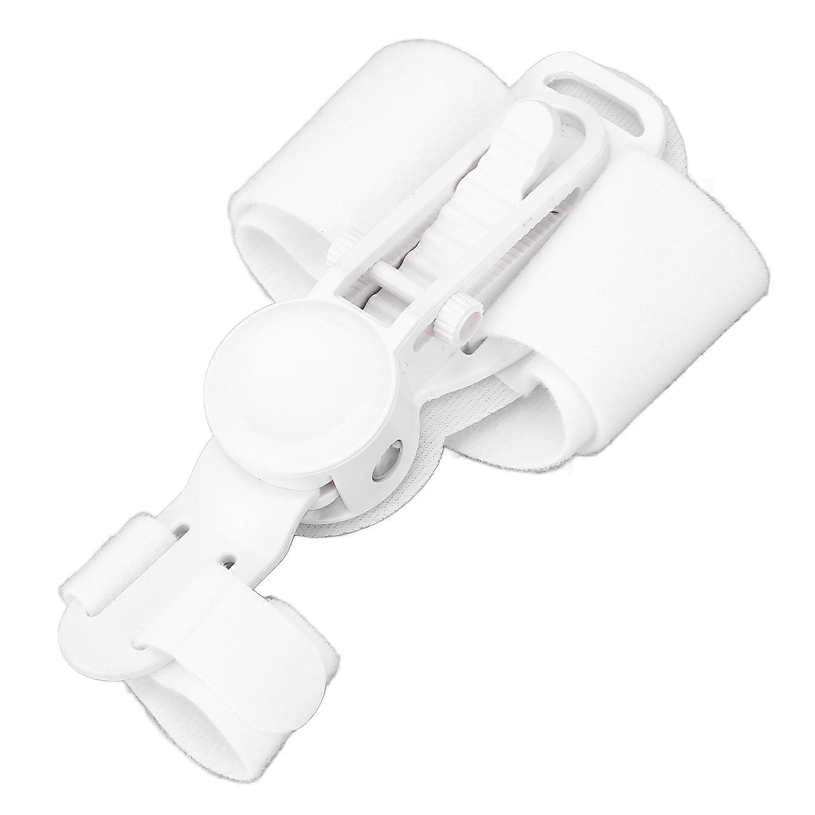 Adjustable Bunion Splint Orthopedic Separator Toe Alignment Corrector for Bunion Relief White One Size