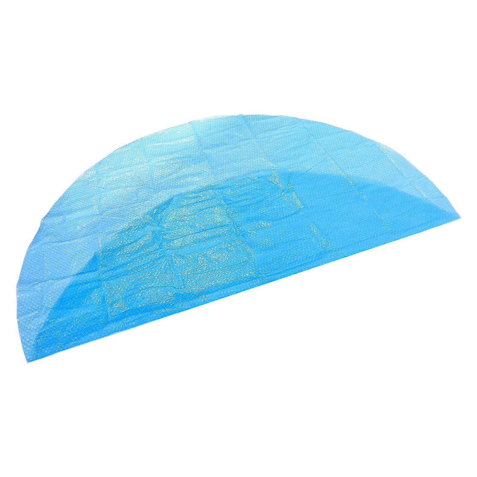Blue Durable LDPE Pool Cover with Excellent Thermal Insulation for Outdoor Use Foldable Portable Fits Pools 6.5ft