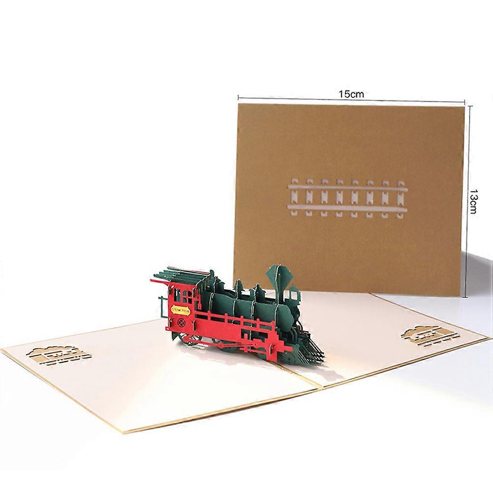 Handmade Greeting Card 3D Effect Business Occasions Assorted Color 15x13cm Graduates 1Pc