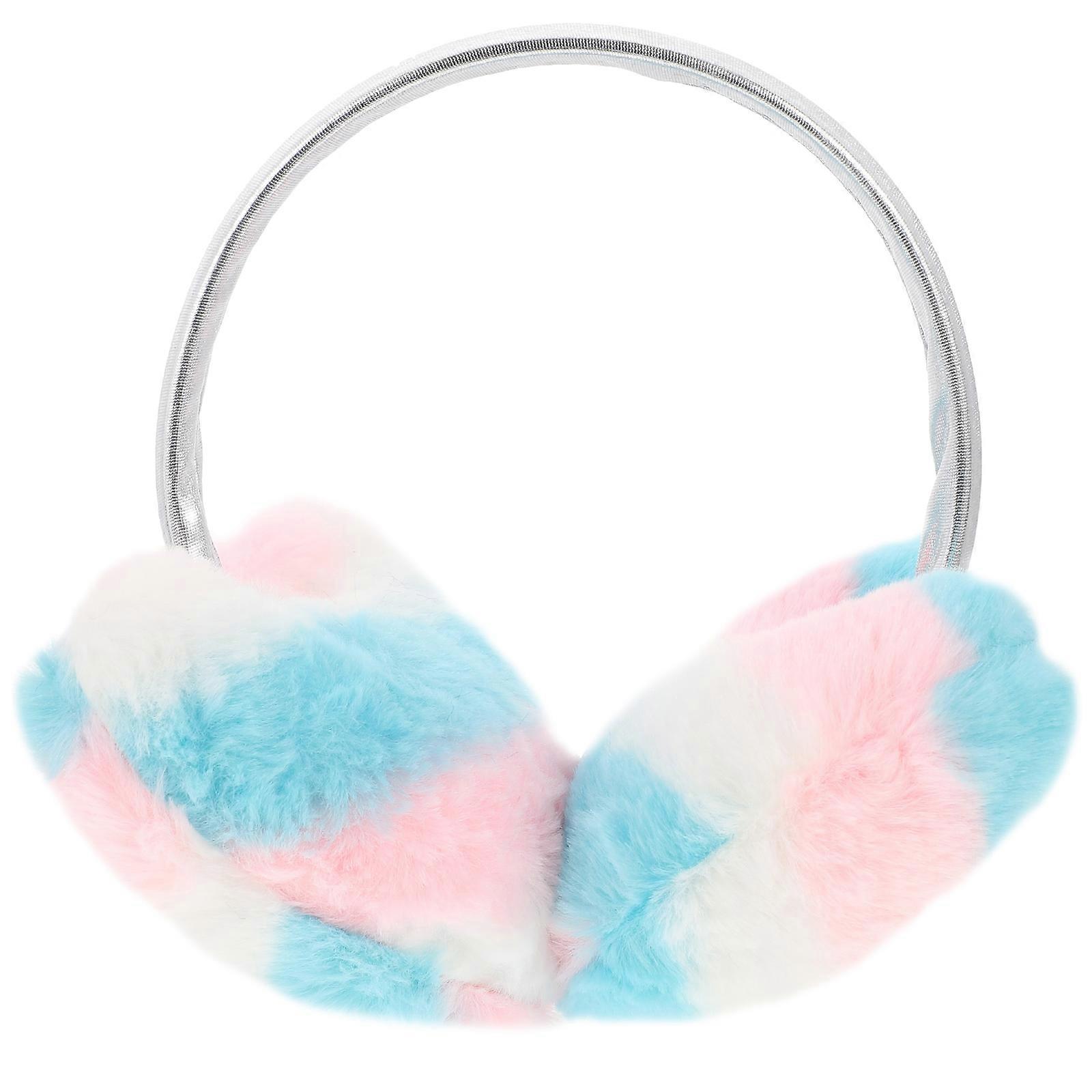 Cute Plush Ear Muffs for Girls – Warm, Windproof & Comfortable for Winter Outdoor Activities & Sports Like Skiing & Snowboarding – Ideal Gift