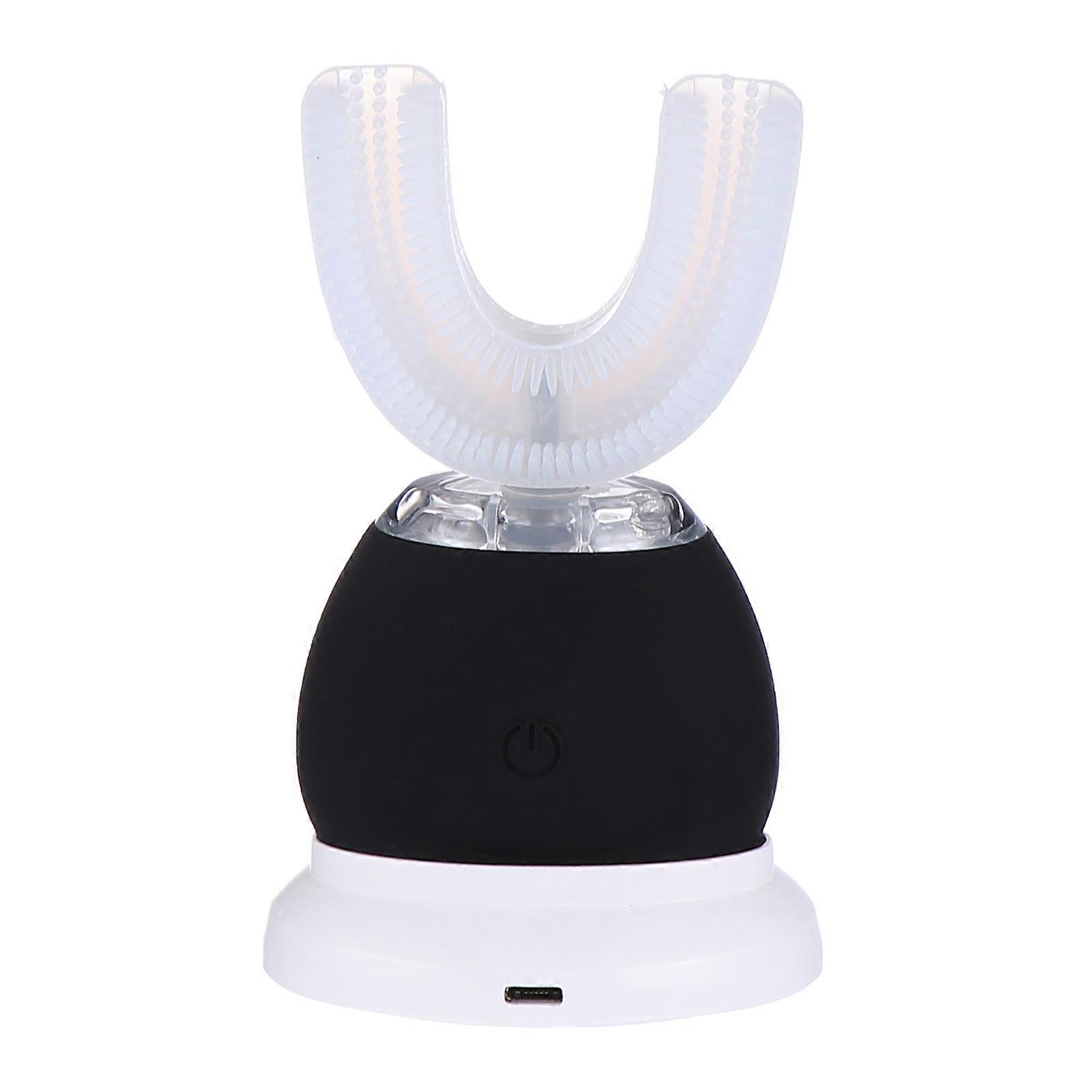 Self Cleaning Toothbrush U-Shape Electric For Home Use Sonic Vibration 10.7X6.2X3.1cm 1Set