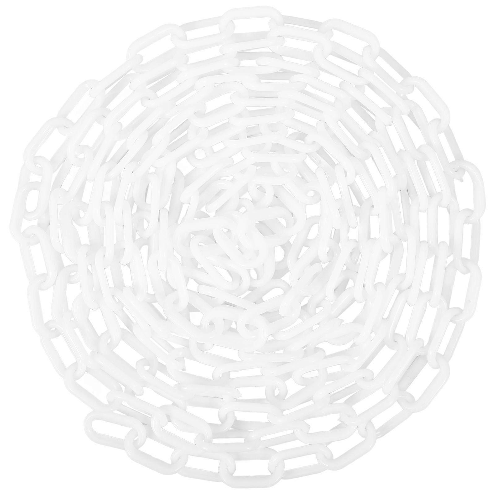 Caution Security Chain Safety Barrier Chain Crowd Control Chain Caution Chain Safety Chain(5 meter)