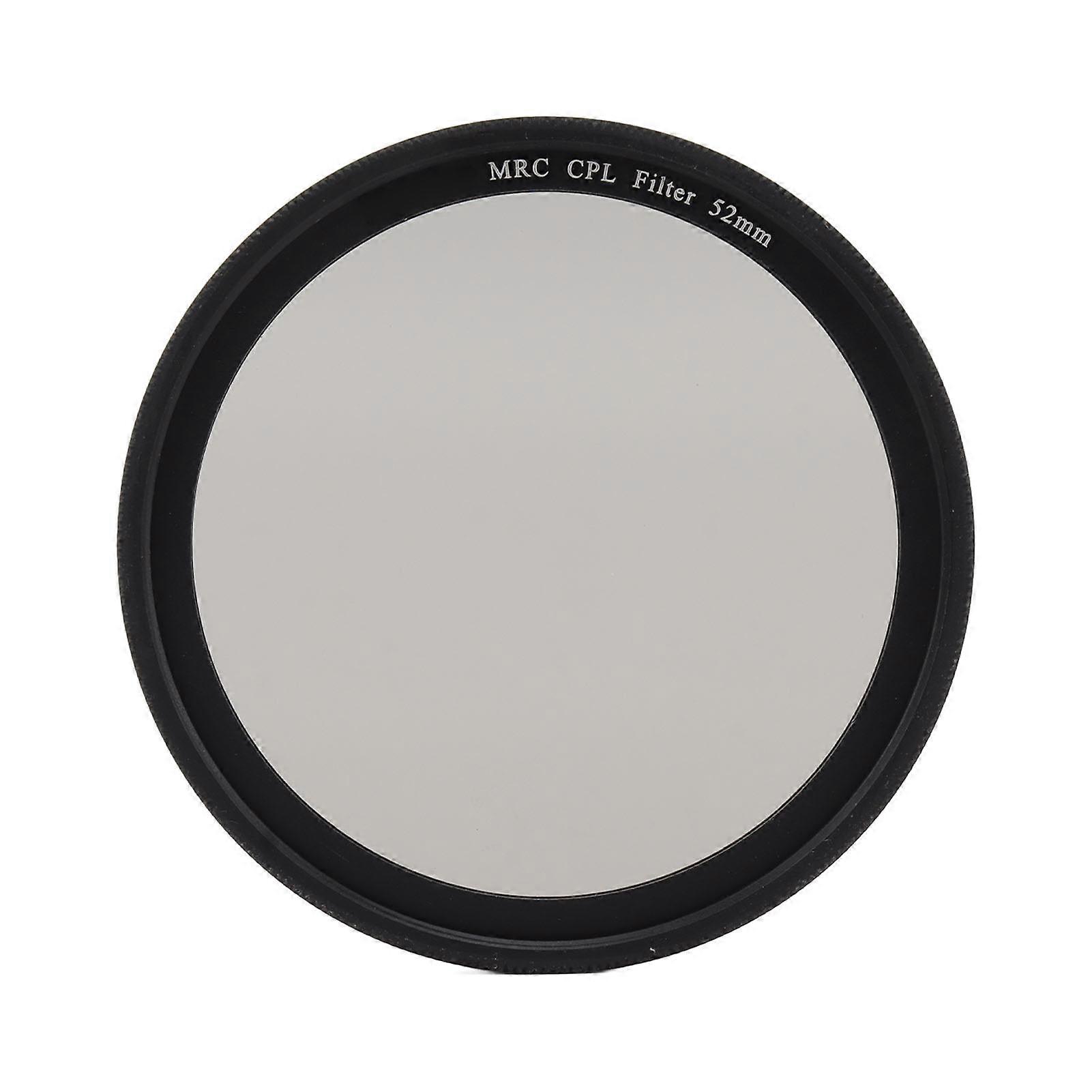 Lightdow MRC CPL Polarizer Filter Lens Circular Polarizing Filter with Thin Frame Multi Coated 52mm/2.0in