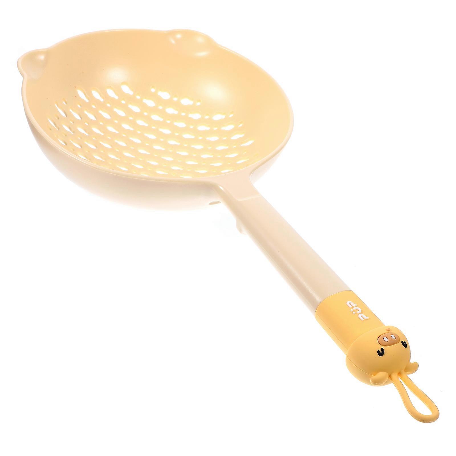 Cooking Oil Strainer Round Shape Designed For Chefs In Home Kitchen Use Nylon And PVC Material 1Pcs