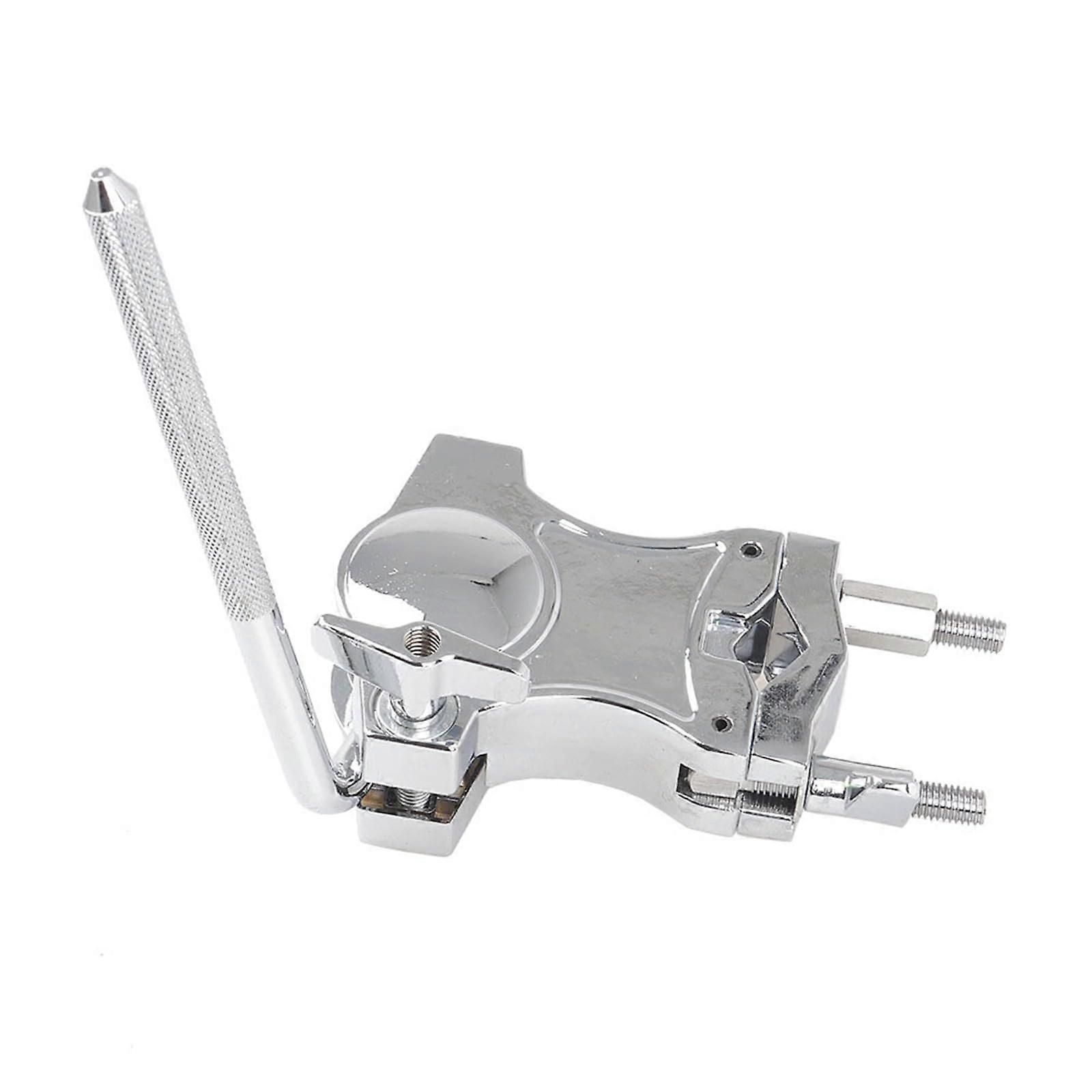 Adjustable Metal Cowbell Clamp Percussion Mount Holder Drum Stand Clip For Drummers Drum Hardware Part Cowbell Mount Holder For Cymbal Stand