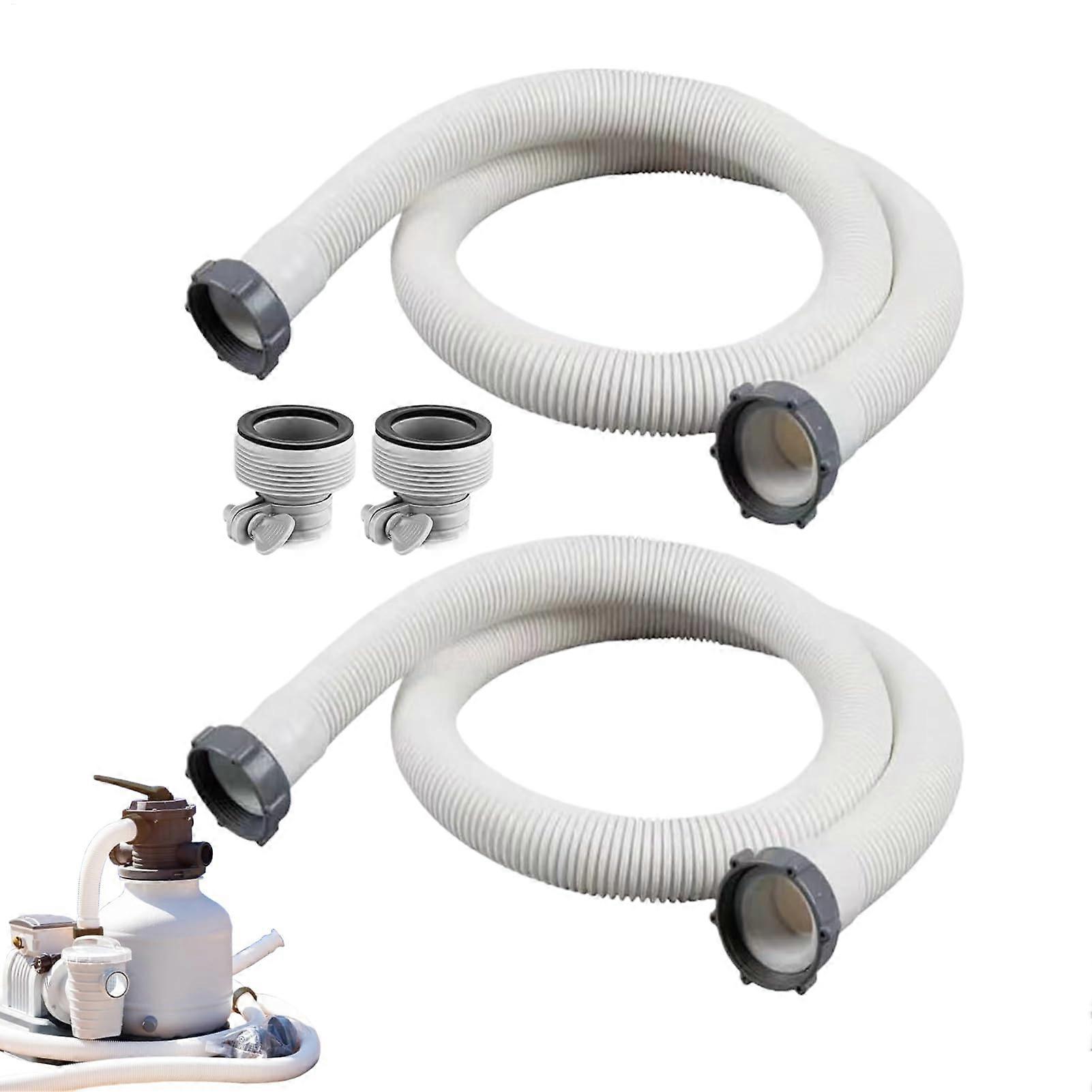 Pool pump hose – filter pipe, flexible PVC hose, replacement for inground pool drain, saltwater systems
