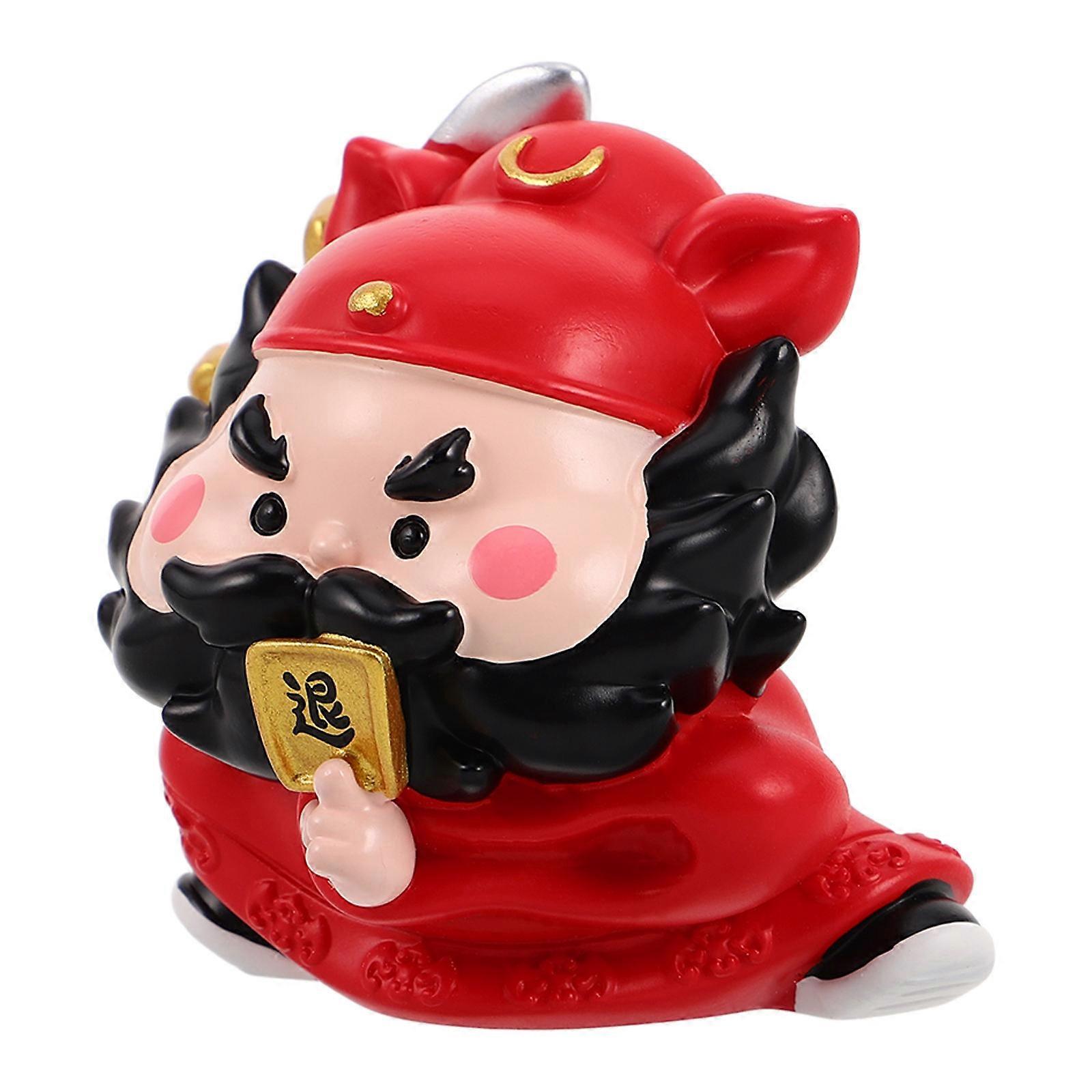 Lucky Wealth Symbol Resin Ornament Statue For Adult Home Decor 7X6X5.5CM Versatile Decorative Element 1Pack