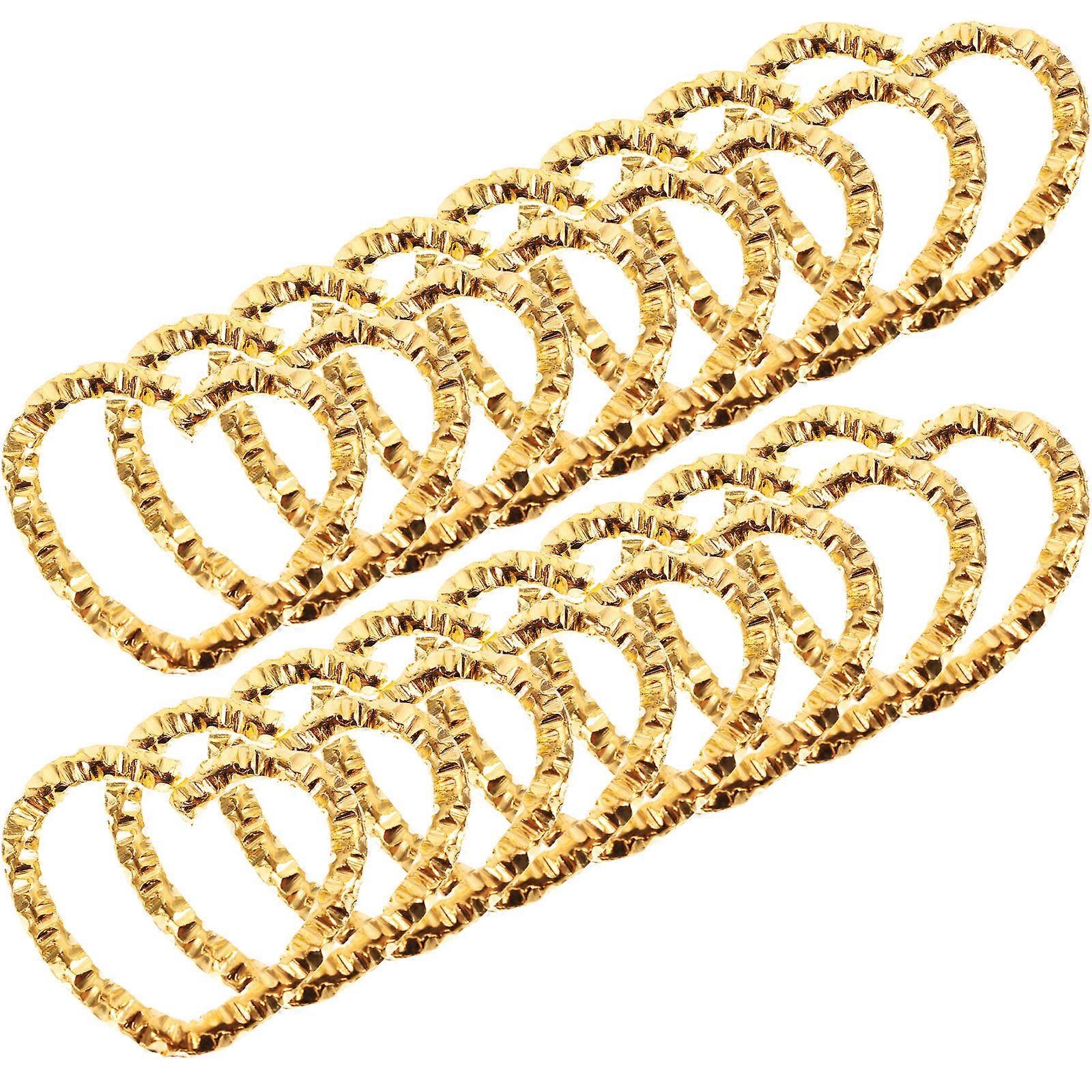 Heart Shape Key Chain Rings for Creative Projects, Durable Quality