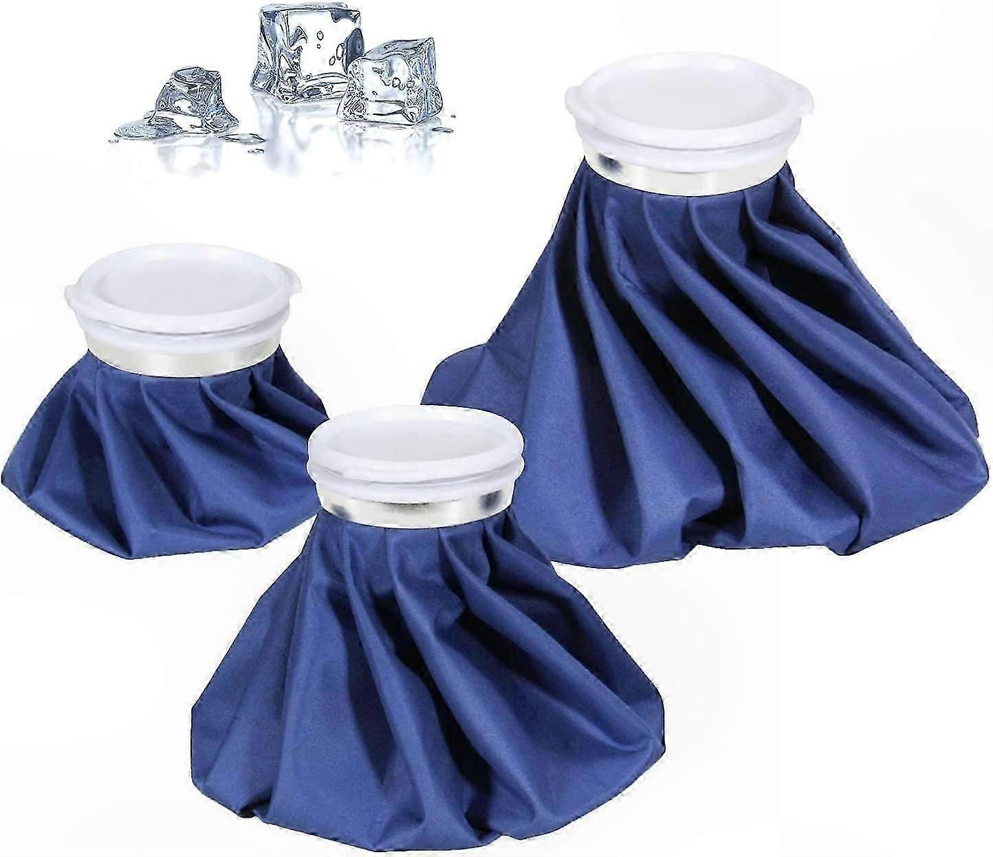 Cold & Heat Therapy Reusable Packs for Pain Relief, 3 Sizes (6"/9"/11")