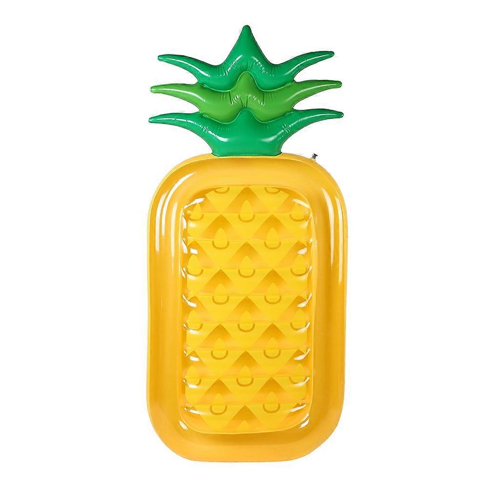 Environmentally Friendly Inflatable Pineapple Air Mattresses Floating Water Cushion Bed