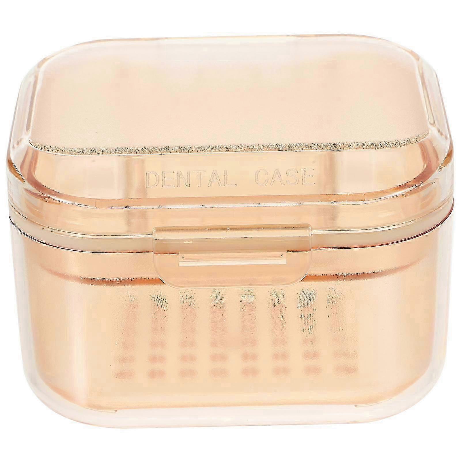 2025 Tooth Brace Box Orthodontic Denture Case Plastic Denture Container Plastic Denture Box
