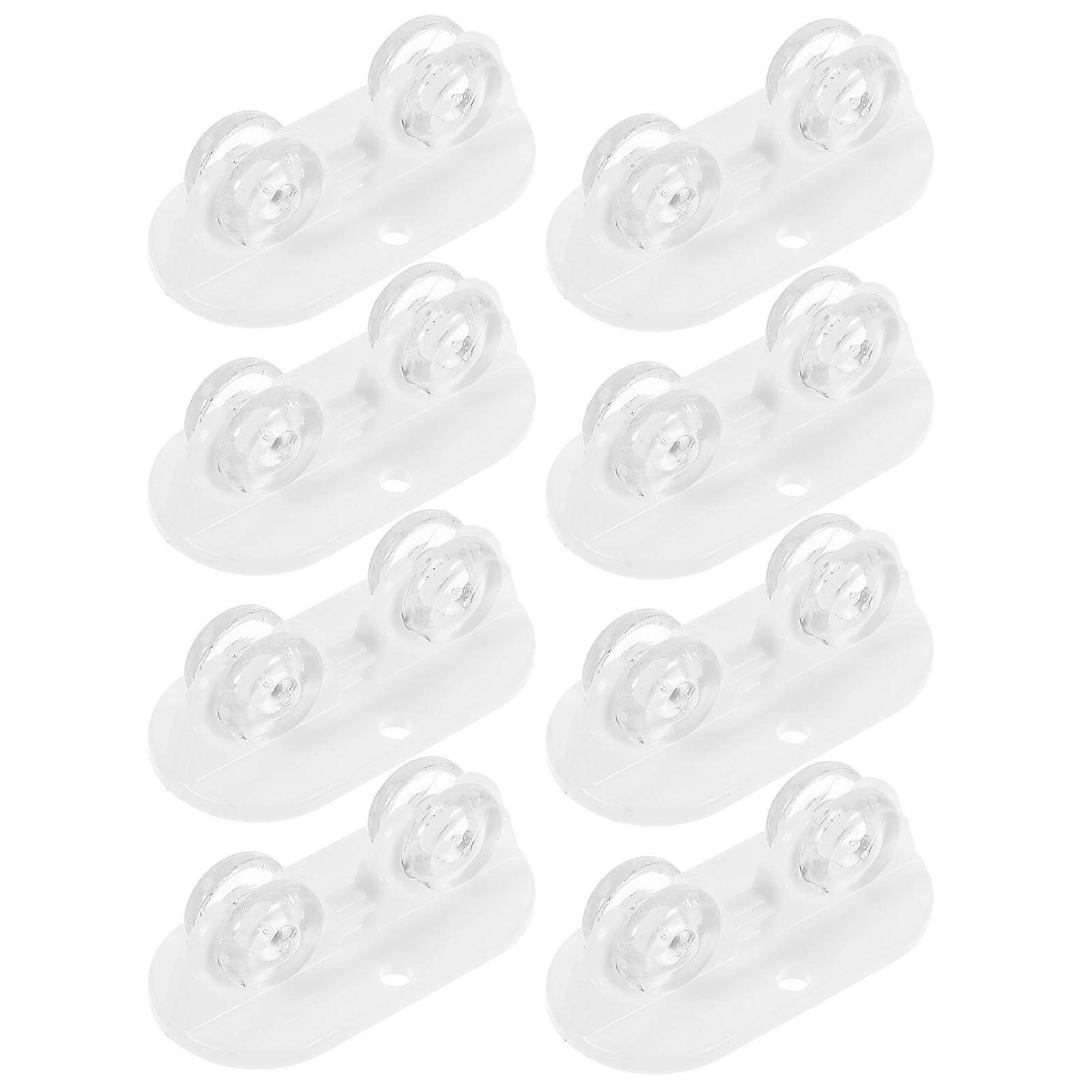 8PCS Adhesive Moving Wheel Caster Sticky Box Caster Set