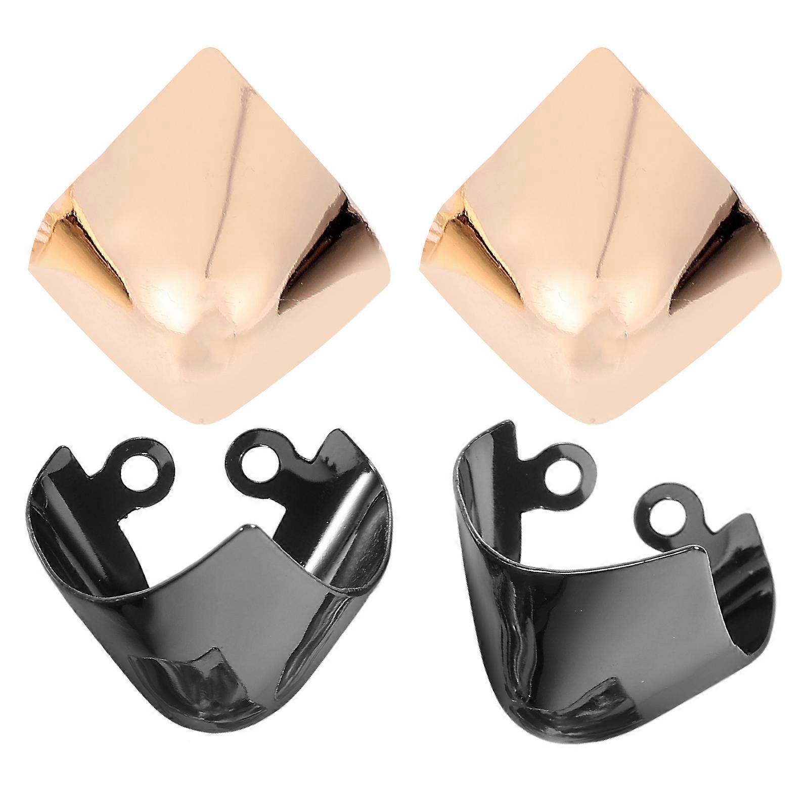 Metal Heel Tips for High Heels Stylish & Durable Shoe Covers for Pointed Shoes Reusable Shoe Accessories for Decoration and Protection