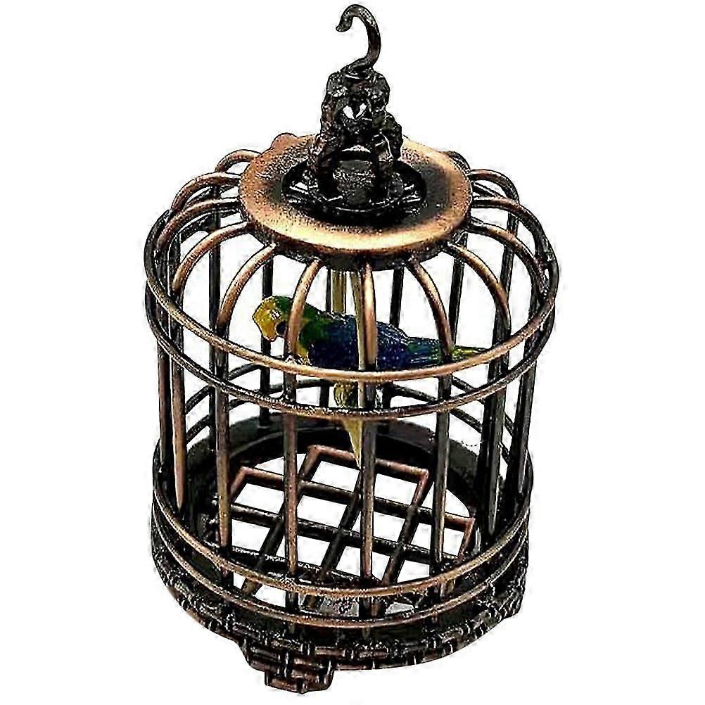 ميني هاوس بيرد كيج طائر صغير قفص صغير بيت قفص الطيور زخرفة صغيرة Birdcage
