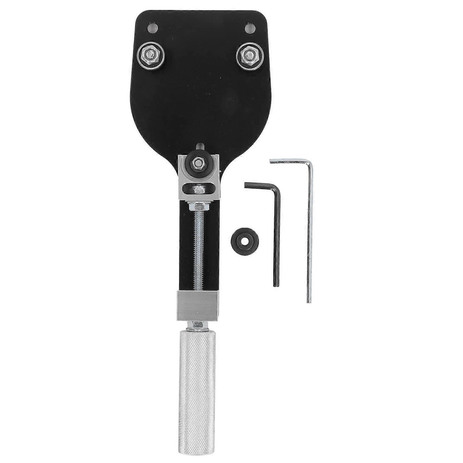 Oil Filter Cutting Tool Set, Zinc Alloy, For Detecting Engine Problems, Fits 2-3/8 Inch Oil Filters, Black