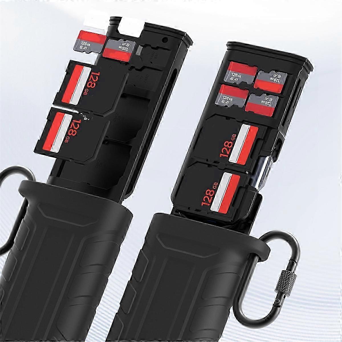 USB 3.1 Type-C SD/TF/SIM Card Carrying Case