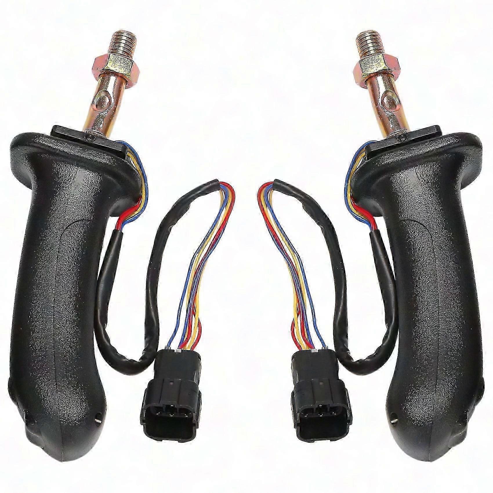 2PCS L+R 3 Buttons Excavator Joystick Handle Gears for Doosan DX150 DX215 DX225 DX300 DX370-9C