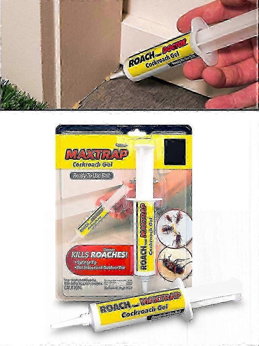 Roach Killing Gel Cockroach Killer With Syringe Applicator For IndoorE