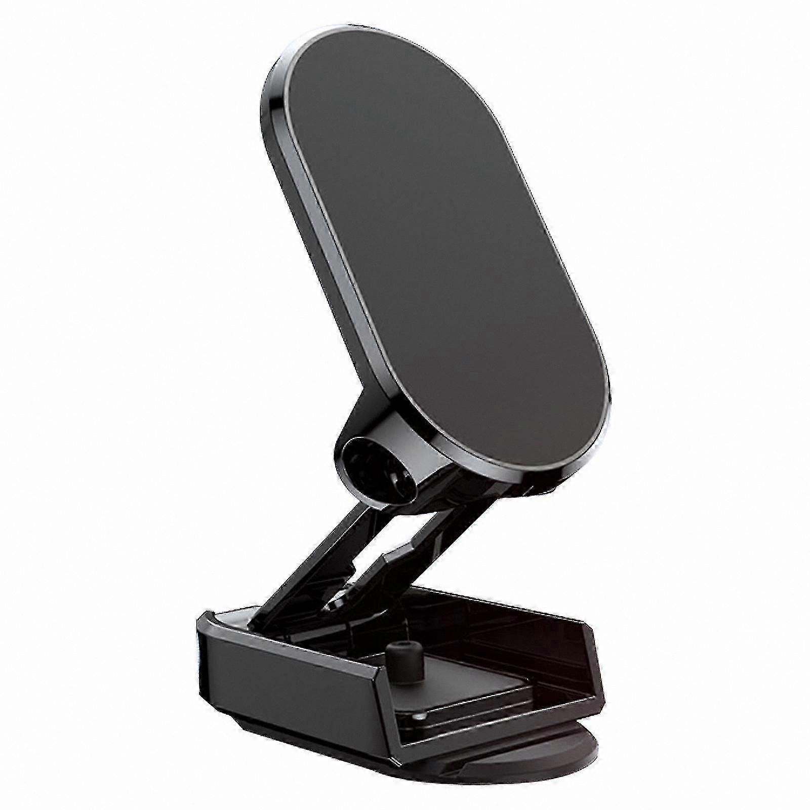 Adjustable 360-Degree Magnetic Phone Mount for Car Dashboard or Stand Use