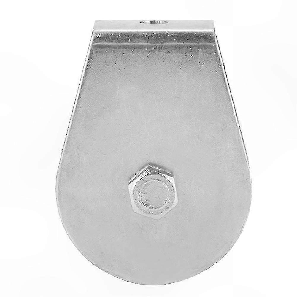 Single Pulley Block with Swivel Roller for Wire Rope, 0.3 Tons Capacity Lifting Wheel