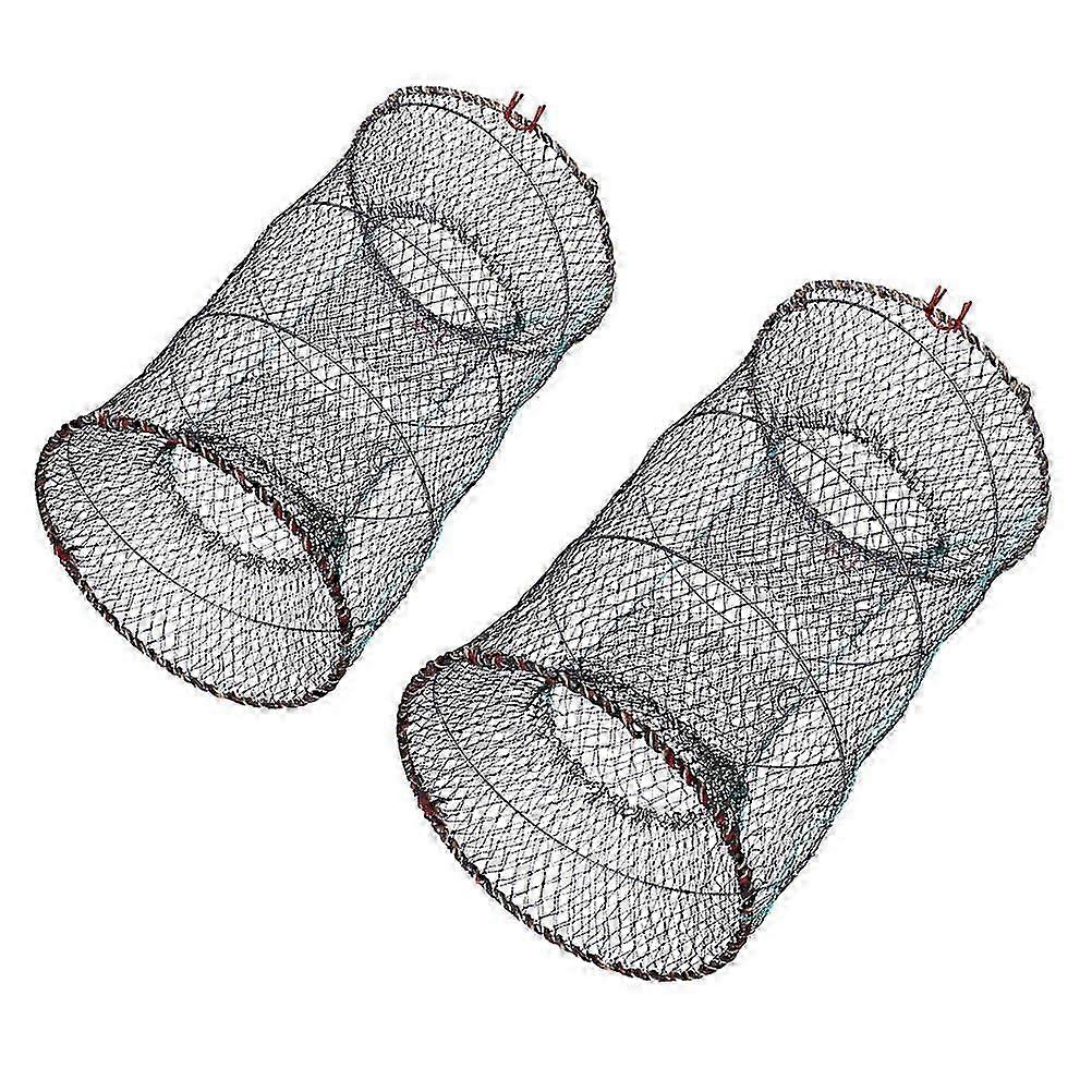 Armadilha de pesca para lagostins, funcional e resistente, dobra para fácil transporte e uso