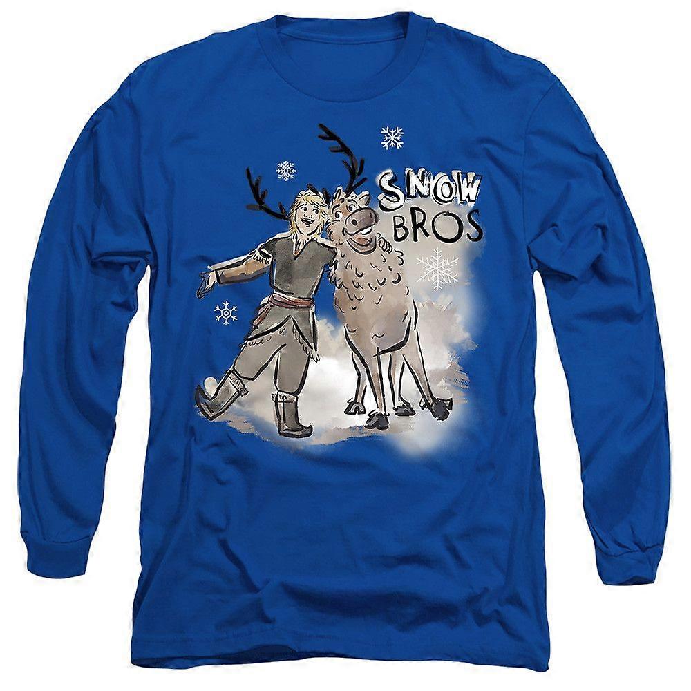 Frozen Snow Bros With Kristoff And Sven Long Sleeve T-Shirt TTXX1060