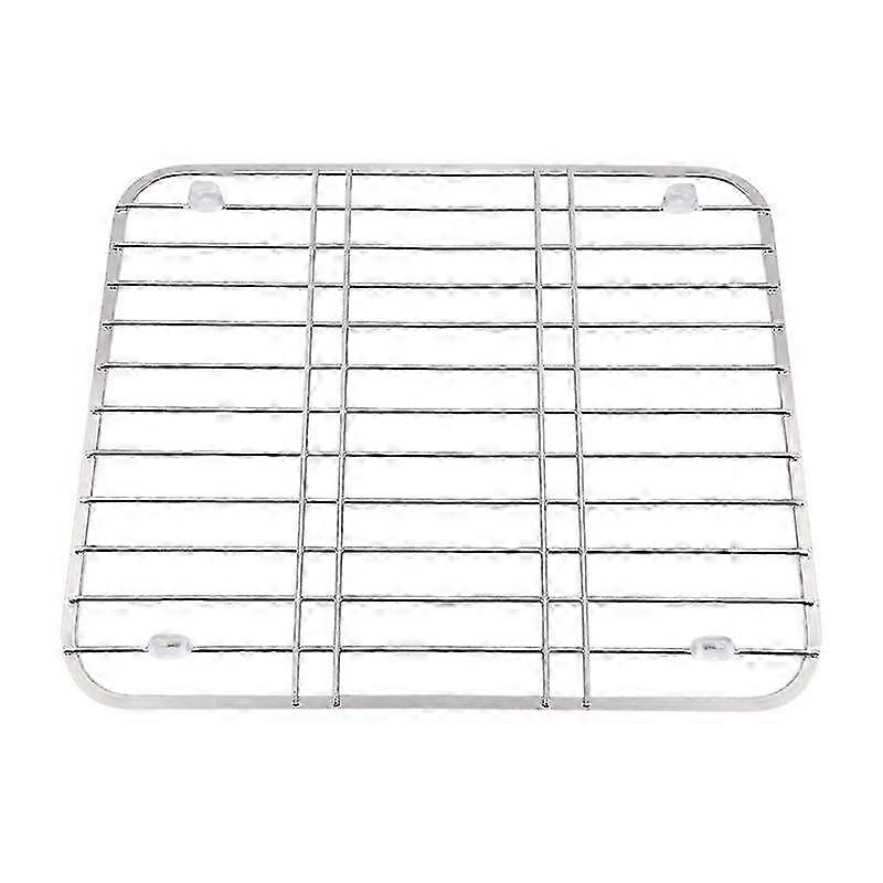 Stainless Steel Sink Drainer Rack Multifunctional Kitchen Fruit Vegetable Dish Drying Rack Kitchen Sink Protector Grid