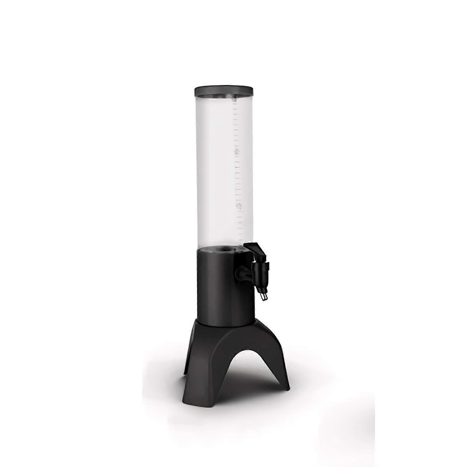 Beer Tower Dispenser With Tap, Ice Tube And LED Lights, 1.5/3 L Capacity, For Parties Or Home Bar