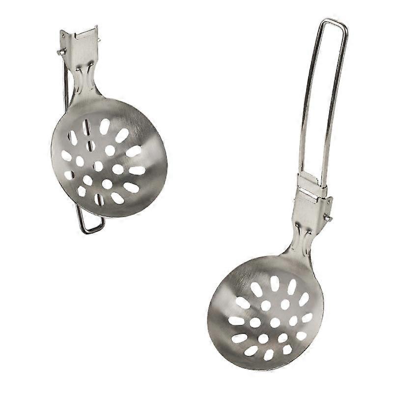 Outdoor soup spoon, 33g foldable, multi-functional combination design