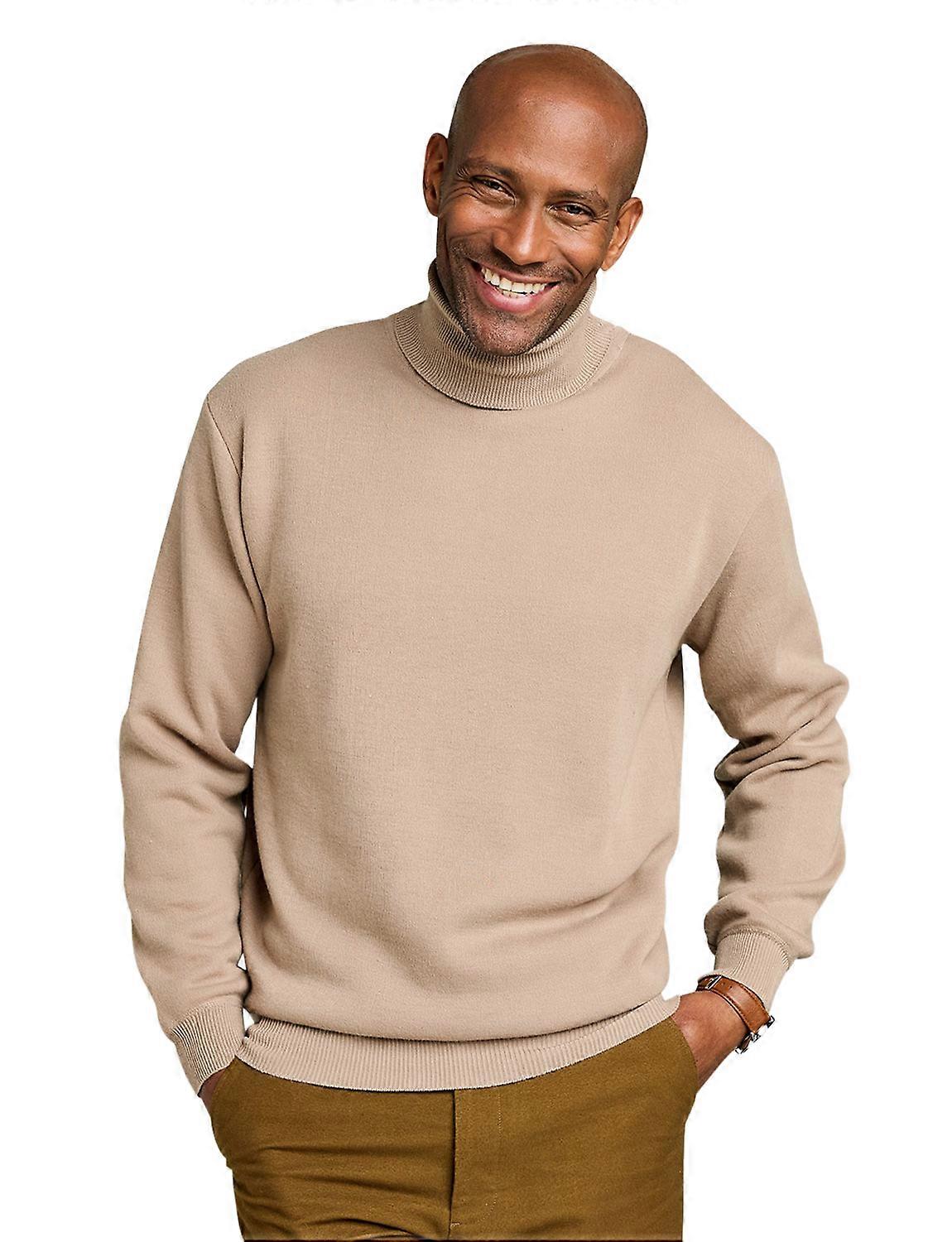 Pegasus | Mens | Fleece Lined Roll Turtle Neck Sweater