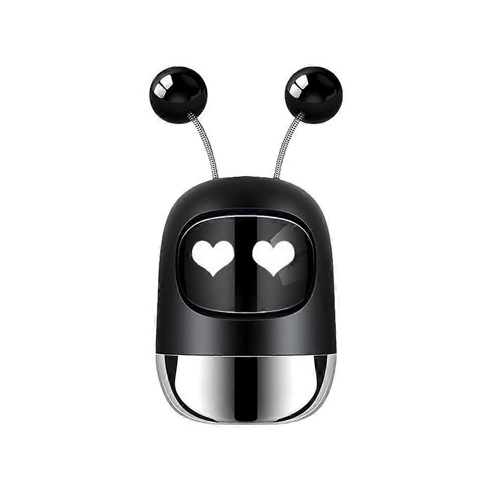 Mini Robot Vent Clip, Car Air Purifier with 30 Days Fragrance
