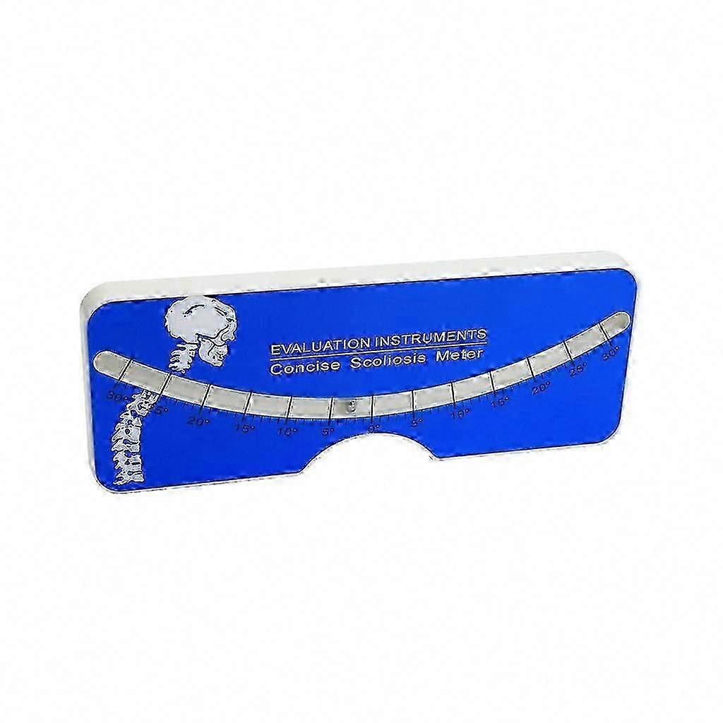 Scoliometer 0-30 Scoliosis Test Meter for Medical Evaluation and Diagnosis of Back and Spine Scoliosis in Adults and Children