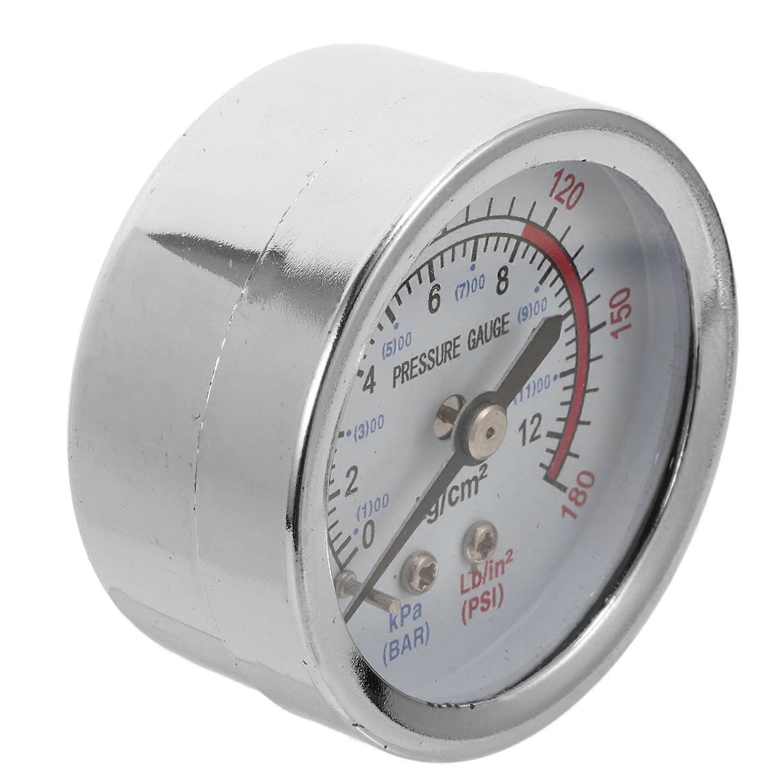 Air Pump Pressure Test Gauge Popcorn Machine Pressure Meter Business Owners 2×2×1.6in Small Air Pressure Measurement 1Pack