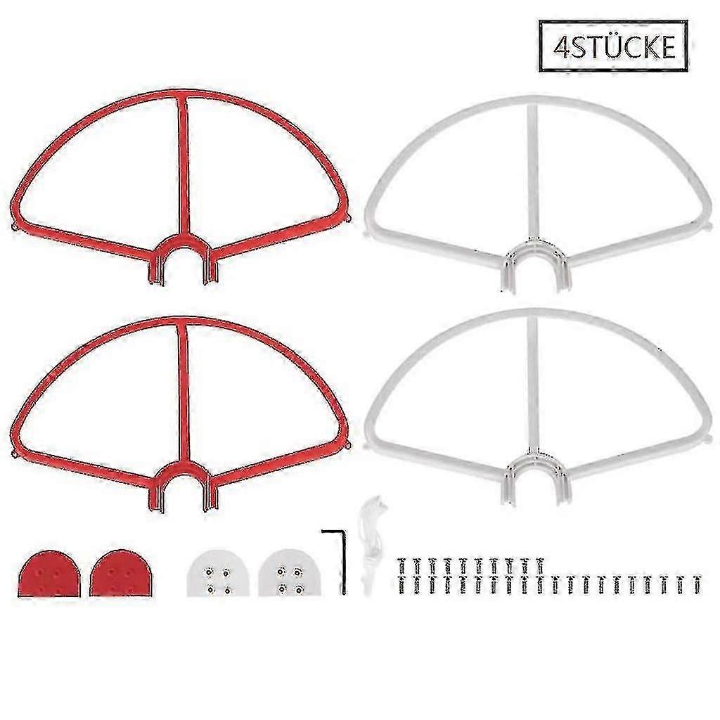 Piao 4pcs Propeller Guards für Dji Phantom 3 Standard, Advanced und Professional Quick Release Disconnect Propeller Protector
